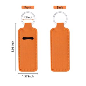 SMPSH301_B SMPSH301 Neoprene Lip Balm Holder w/ Keyring