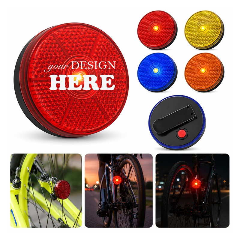 SMPSH318_L SMPSH318 Cycling Safety Reflector LED Blink Light