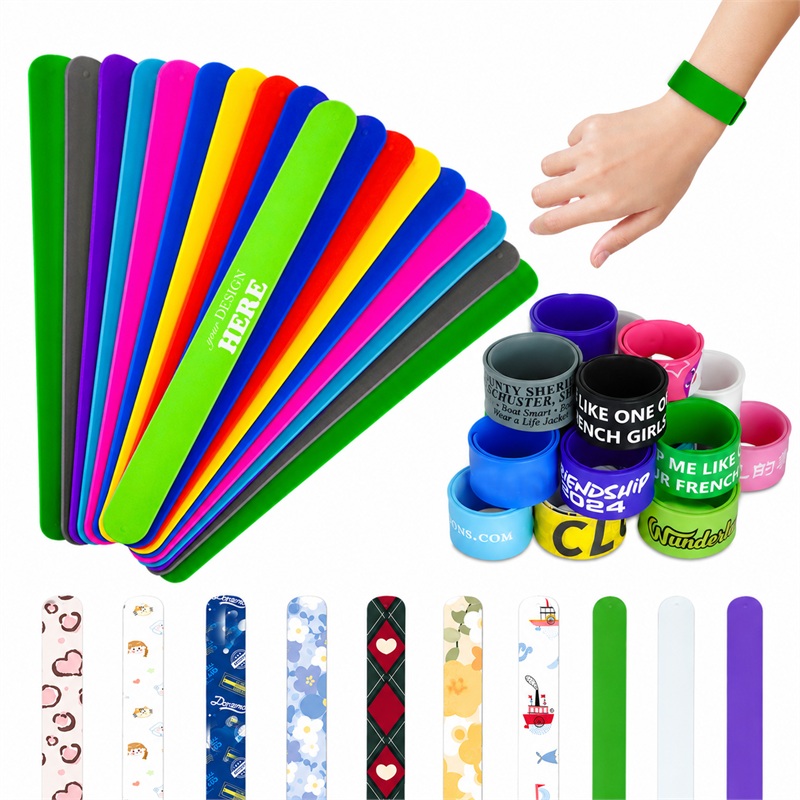 SMPSH321 Children Silicone Slap Bracelet
