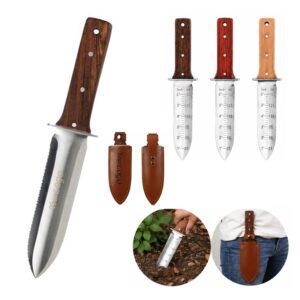 SMPSH325_L SMPSH325 Stainless Steel Hori Hori Garden Knife with Sheath
