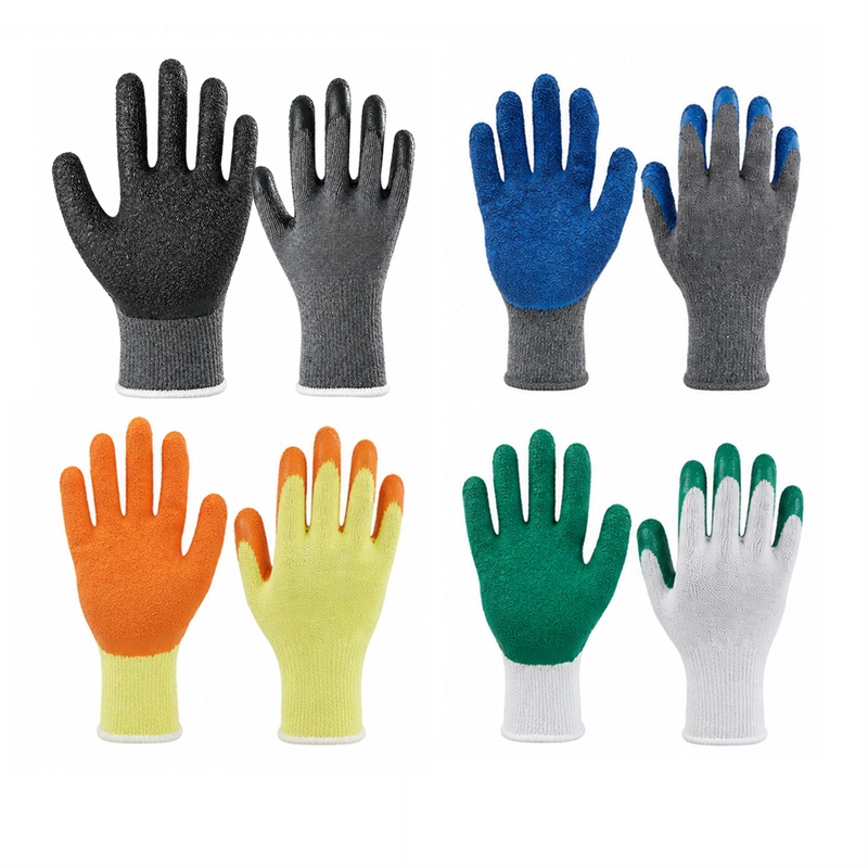 SMPSH328_B SMPSH328 Latex Coated Knit Work Gloves