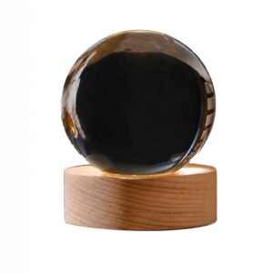 SMPSH329_B SMPSH329 View with Logo Download 3D Laser-engraved Crystal Ball LED Night Light