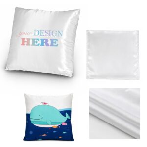 SMPSH331_L SMPSH331 Satin Throw Pillow Cover