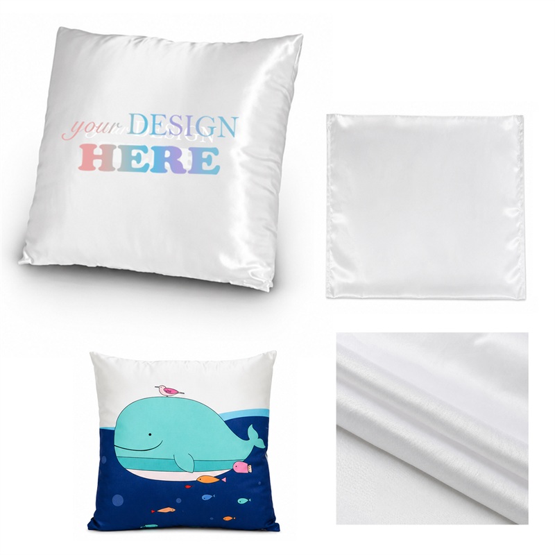 SMPSH331_L SMPSH331 Satin Throw Pillow Cover