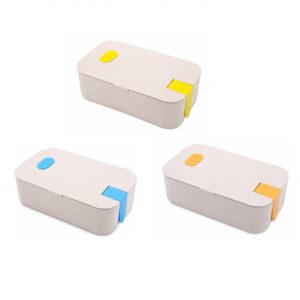 SMPSH335_B SMPSH335 Wheat Straw Bento Lunch Box