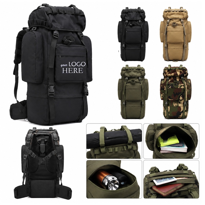 SMPSH348_L SMPSH348 65L Tactical Hiking Backpack