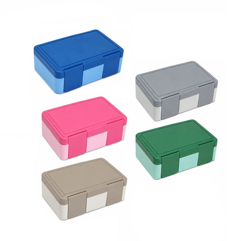 SMPSH369 49 oz Bento Lunch Box with Utensil Tray
