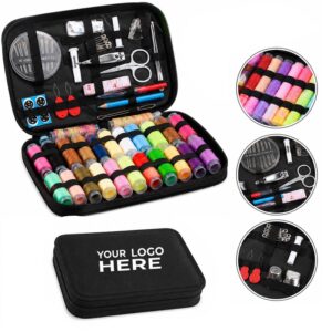 SMPSH377_L SMPSH377 Sewing Kit with Zippered Case