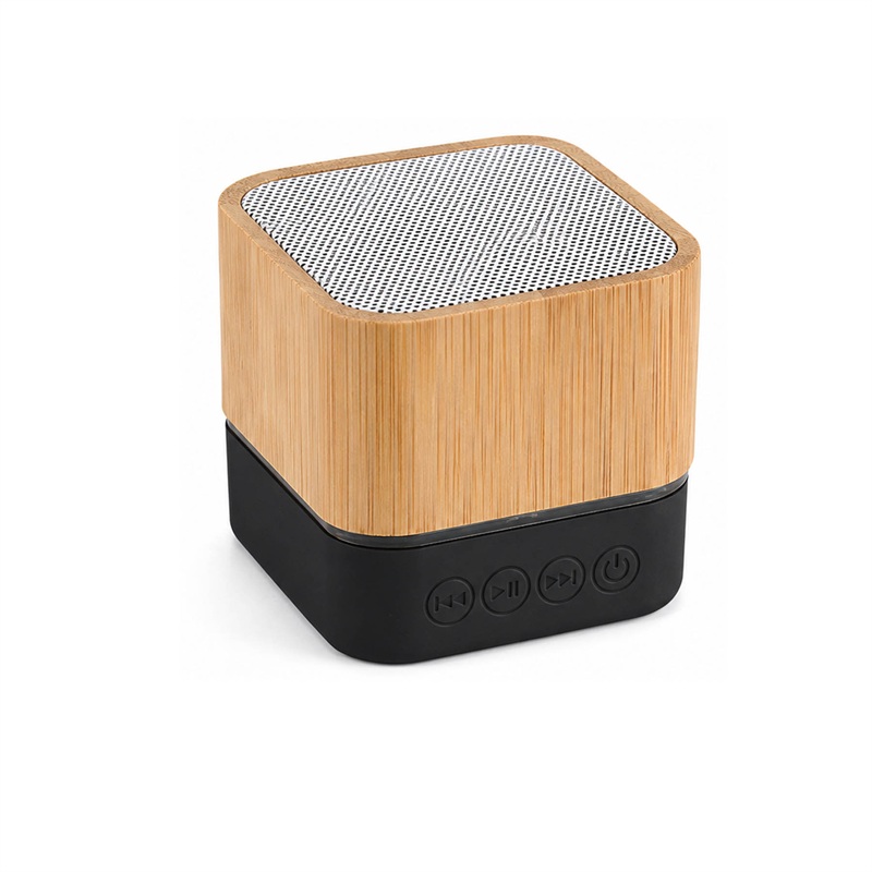 SMPSH384_B SMPSH384 Bamboo Wireless Speaker
