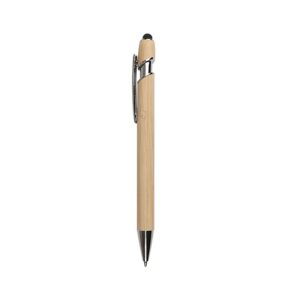 SMPSH388_B SMPSH388 Bamboo Notched Stylus Pen