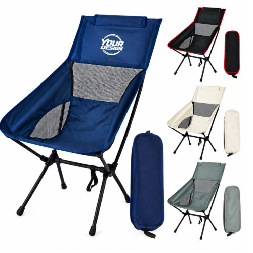 SMPSH485 Foldable Camping Chair with Mesh Panels
